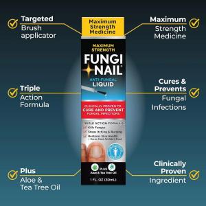 Fungi Nail Maximum Strength Anti-Fungal Liquid 1 Fl Oz