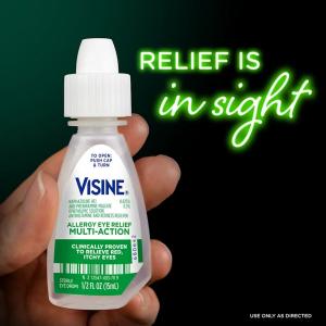 Visine Eye Drops, Sterile, Multi Action, Original 0.5 Fl Oz