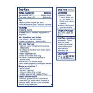 Visine Eye Drops, Sterile, Multi Action, Original 0.5 Fl Oz