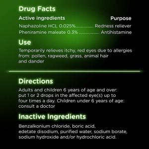 Visine Eye Drops, Sterile, Multi Action, Original 0.5 Fl Oz