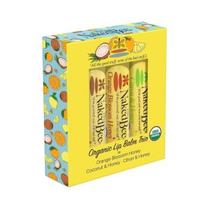 The Naked Bee Organic Lip Balm Gift Set