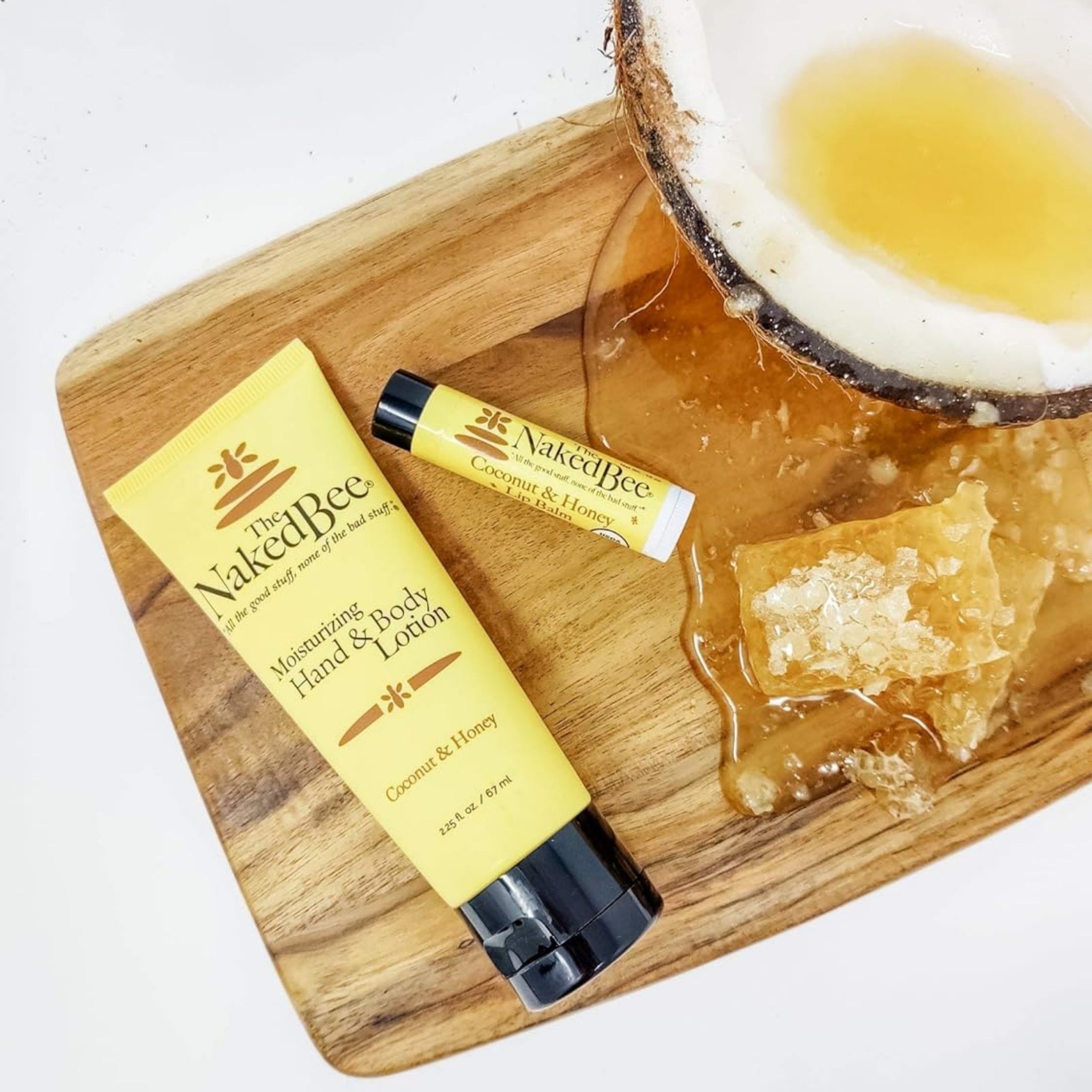 The Naked Bee Organic Lip Balm Gift Set