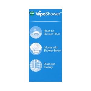 Vicks Vapo Shower, Dissolvable Shower Tablets, Soothing Non Medicated Vapors, 3 Ct
