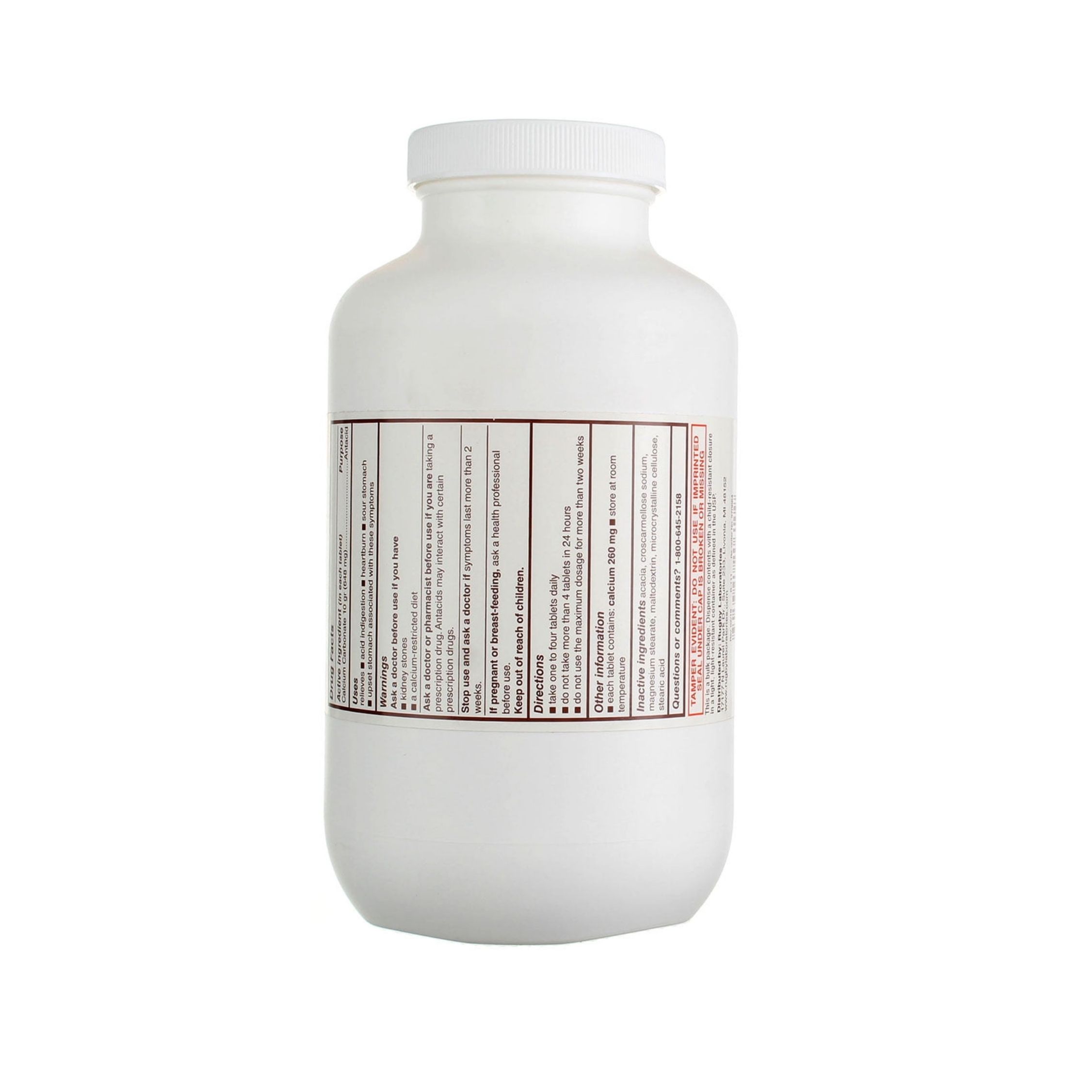 Rugby Calcium Carbonate 648 Mg 1000 Tabs
