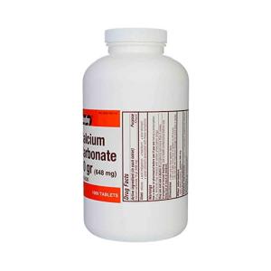 Rugby Calcium Carbonate 648 Mg 1000 Tabs