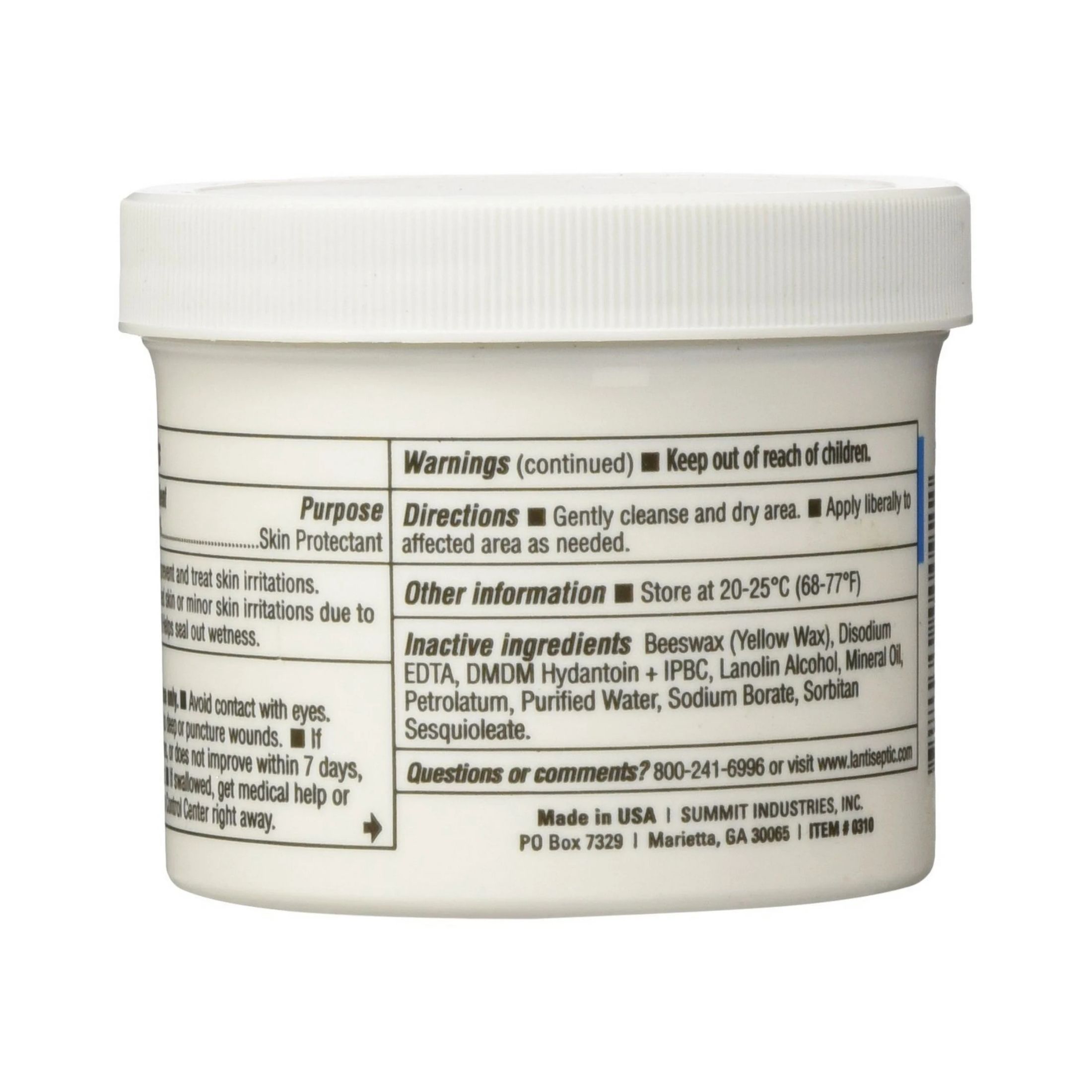 Lantiseptic Original Skin Protectant - 4.5 Oz Jar
