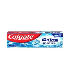 Colgate MaxFresh With Whitening & Breath Strips 6oz