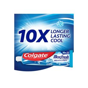 Colgate MaxFresh With Whitening & Breath Strips 6oz