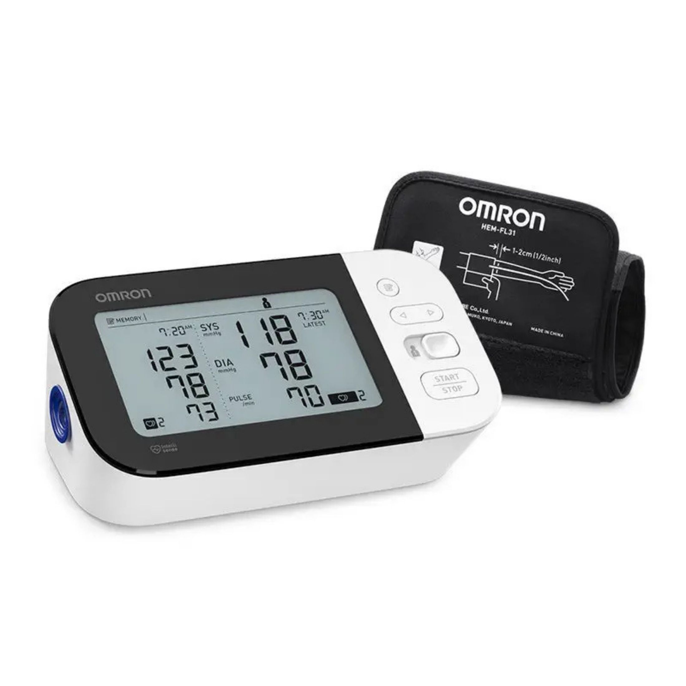 Omron 7 Series Wireless Upper Arm Blood Pressure Monitor BP7350