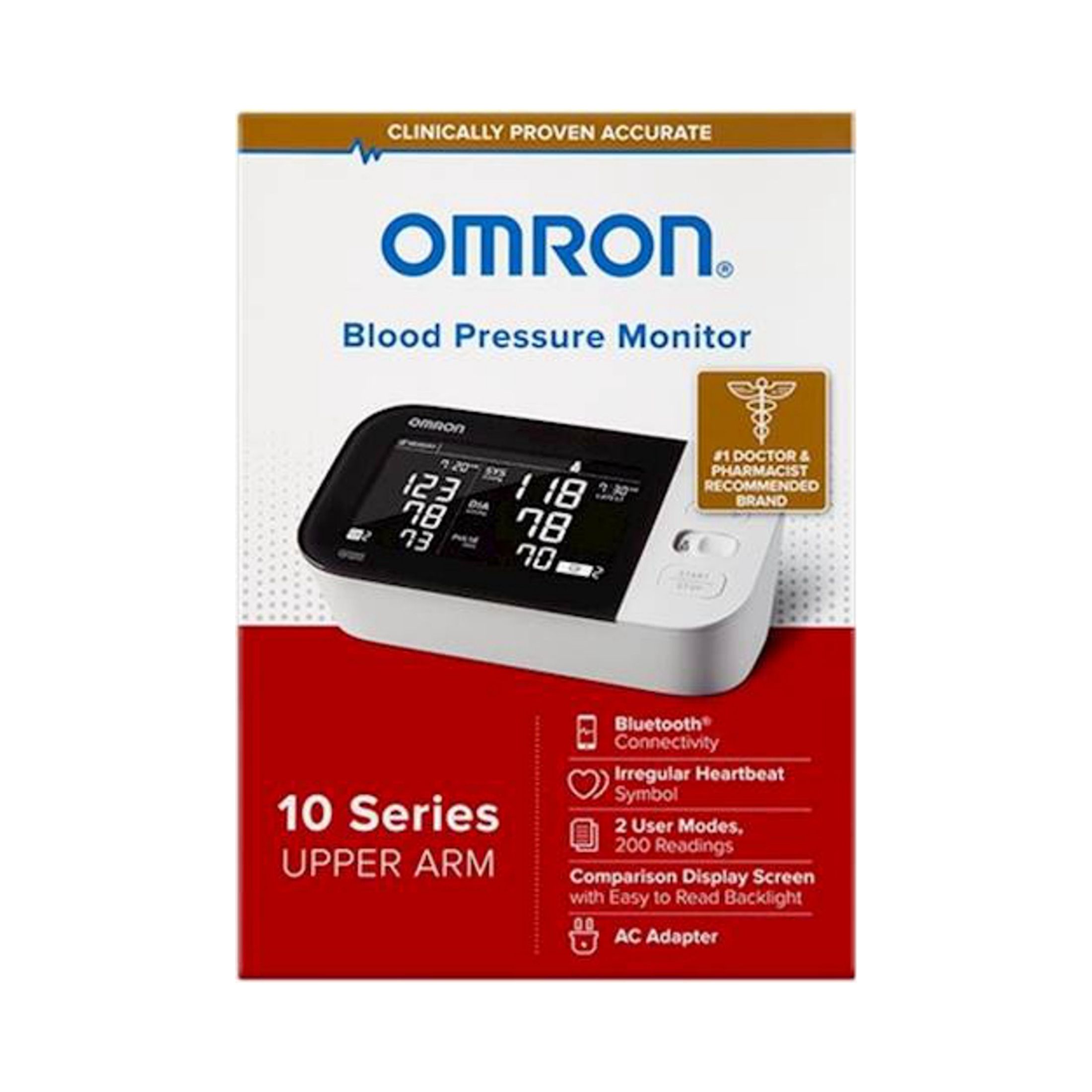Omron 10 Series Wireless Upper Arm Blood Pressure Monitor BP7450