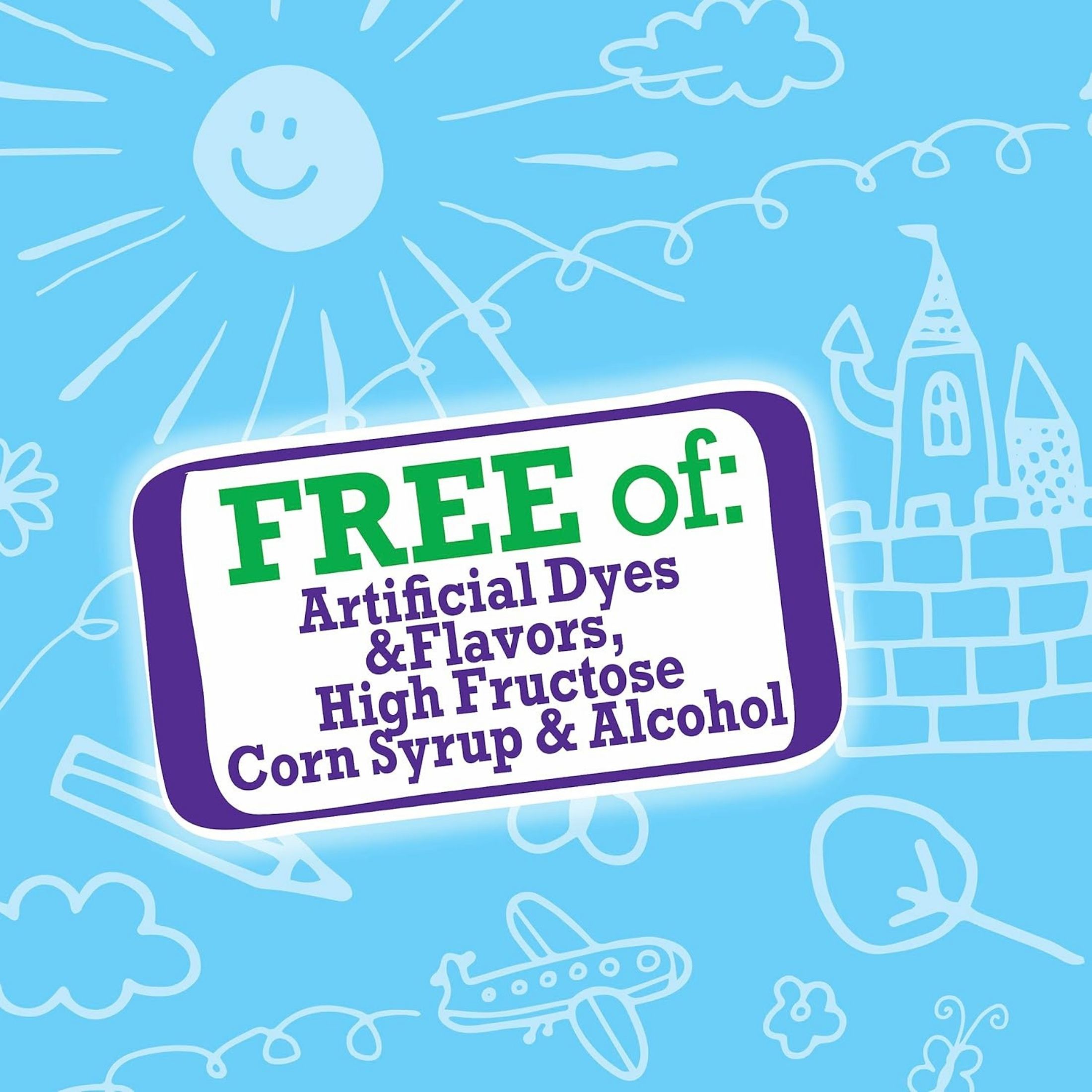 Vicks Children's, Day Cough & Congestion Relief, Free Of Artificial Dyes & Flavors, Non Drowsy Berry Flavor, 6 Fl Oz