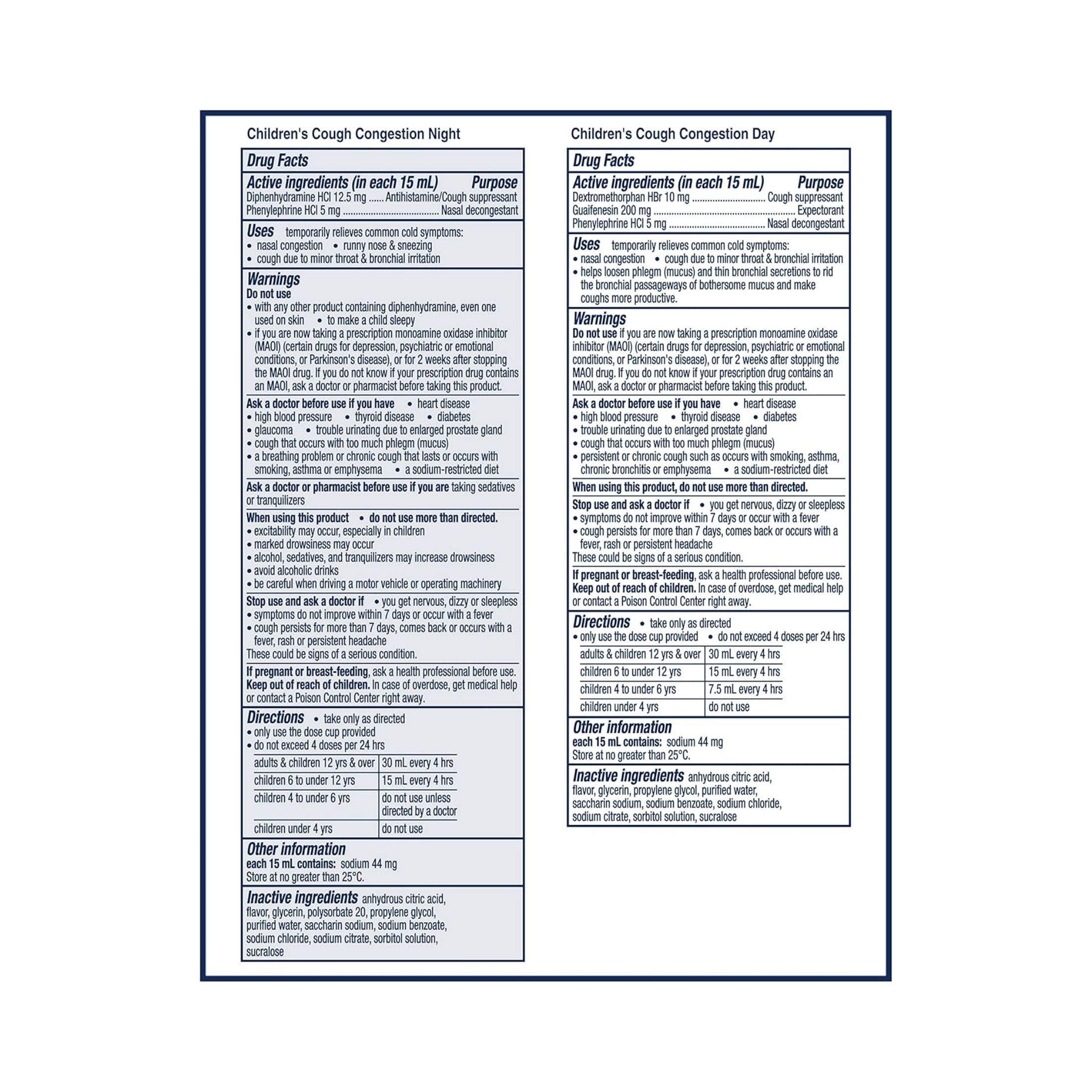 Procter & Gamble USA Pack Of 12-Vicks Children's Cough Congestion Night Liquid 6 Oz By Dist Co