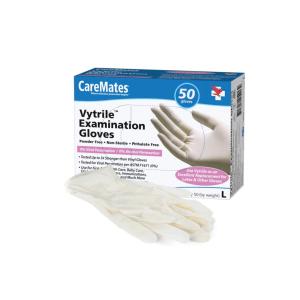CareMates Vytrile Gloves Powder Free Medium 50ct