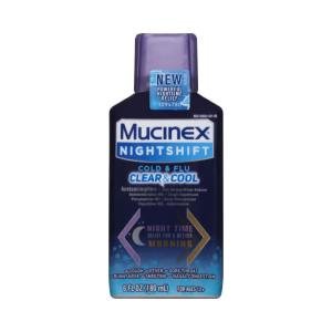 Mucinex Sinus -Max Night Shift Congestion & Cough 6 Oz
