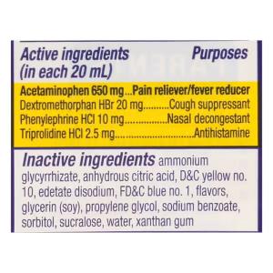 Mucinex Sinus -Max Night Shift Congestion & Cough 6 Oz