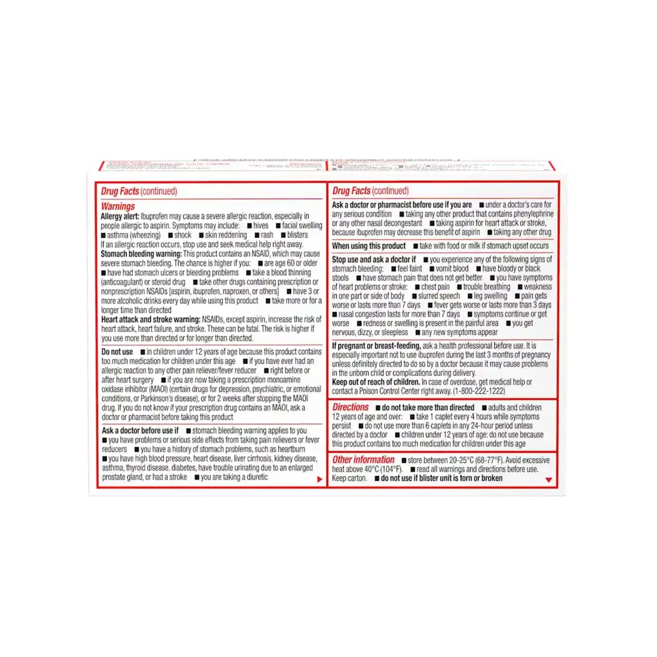 Sudafed PE Head Congestion + Pain, 200 Mg, Coated Caplets