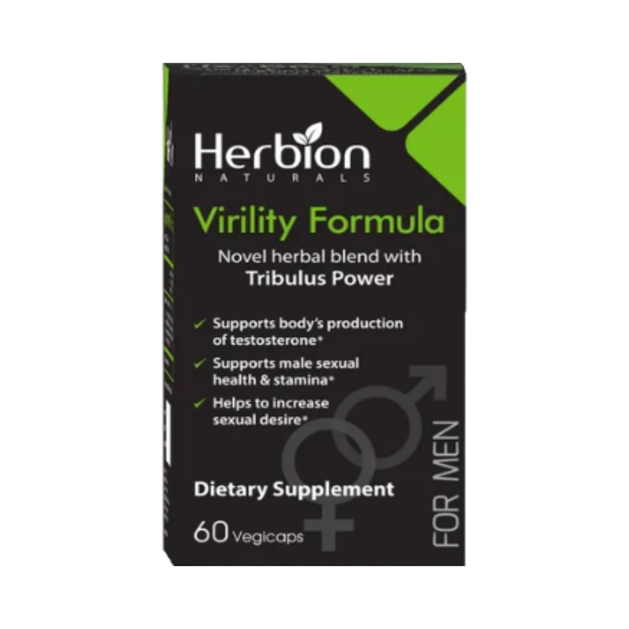Herbion Naturals Virility Formula - 60 Vegetable Capsules