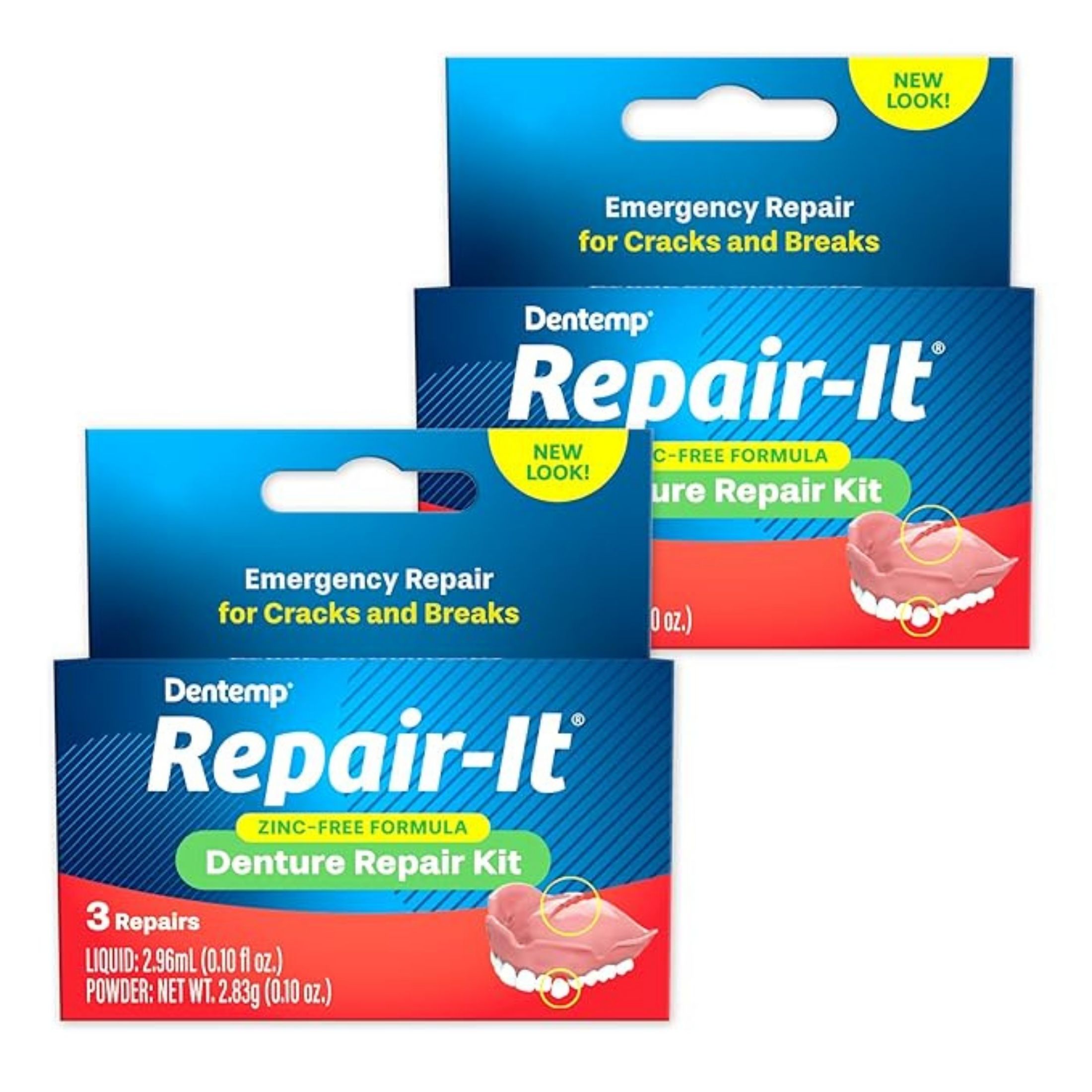 Dentemp Repair-It Advanced Formula Denture Repair Kit
