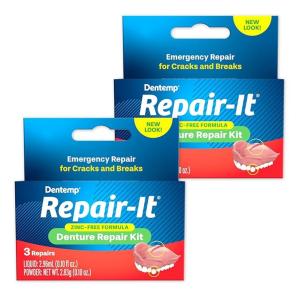 Dentemp Repair-It Advanced Formula Denture Repair Kit
