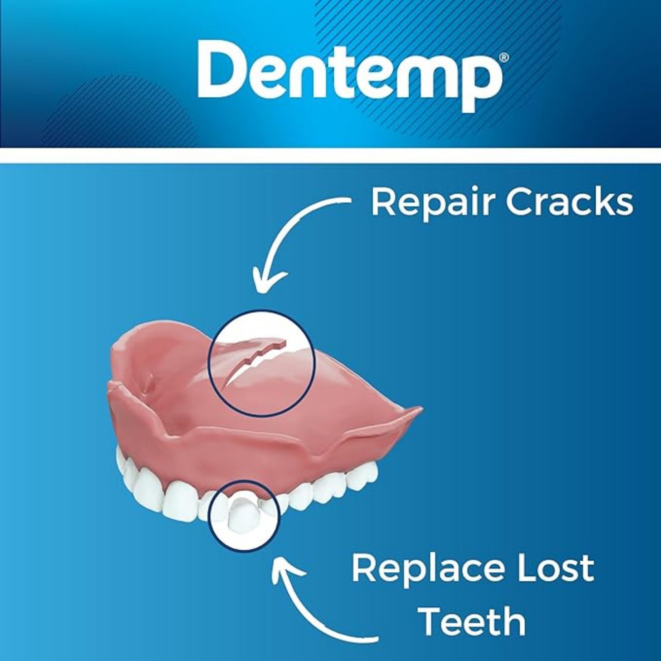 Dentemp Repair-It Advanced Formula Denture Repair Kit