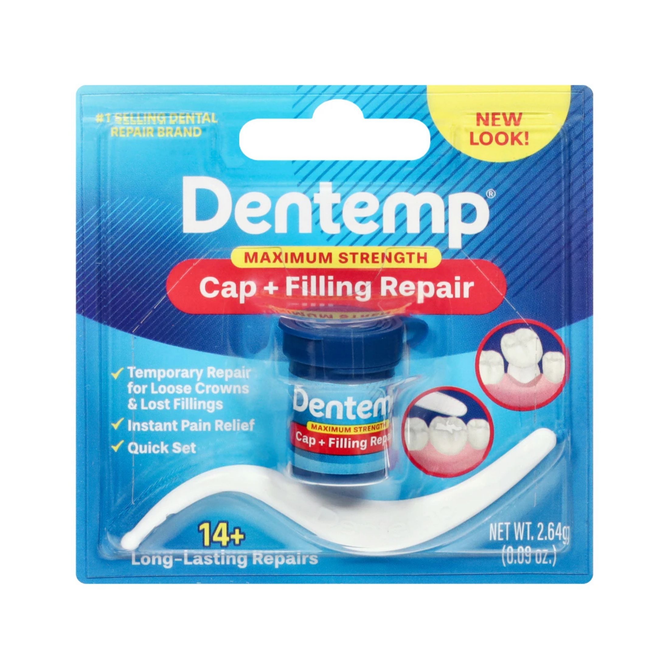 Emerson Healthcare USA Dentemp Loose Cap & Lost Filling Repair Cement