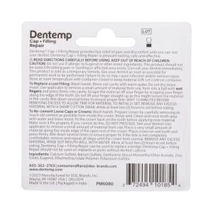 Emerson Healthcare USA Dentemp Loose Cap & Lost Filling Repair Cement