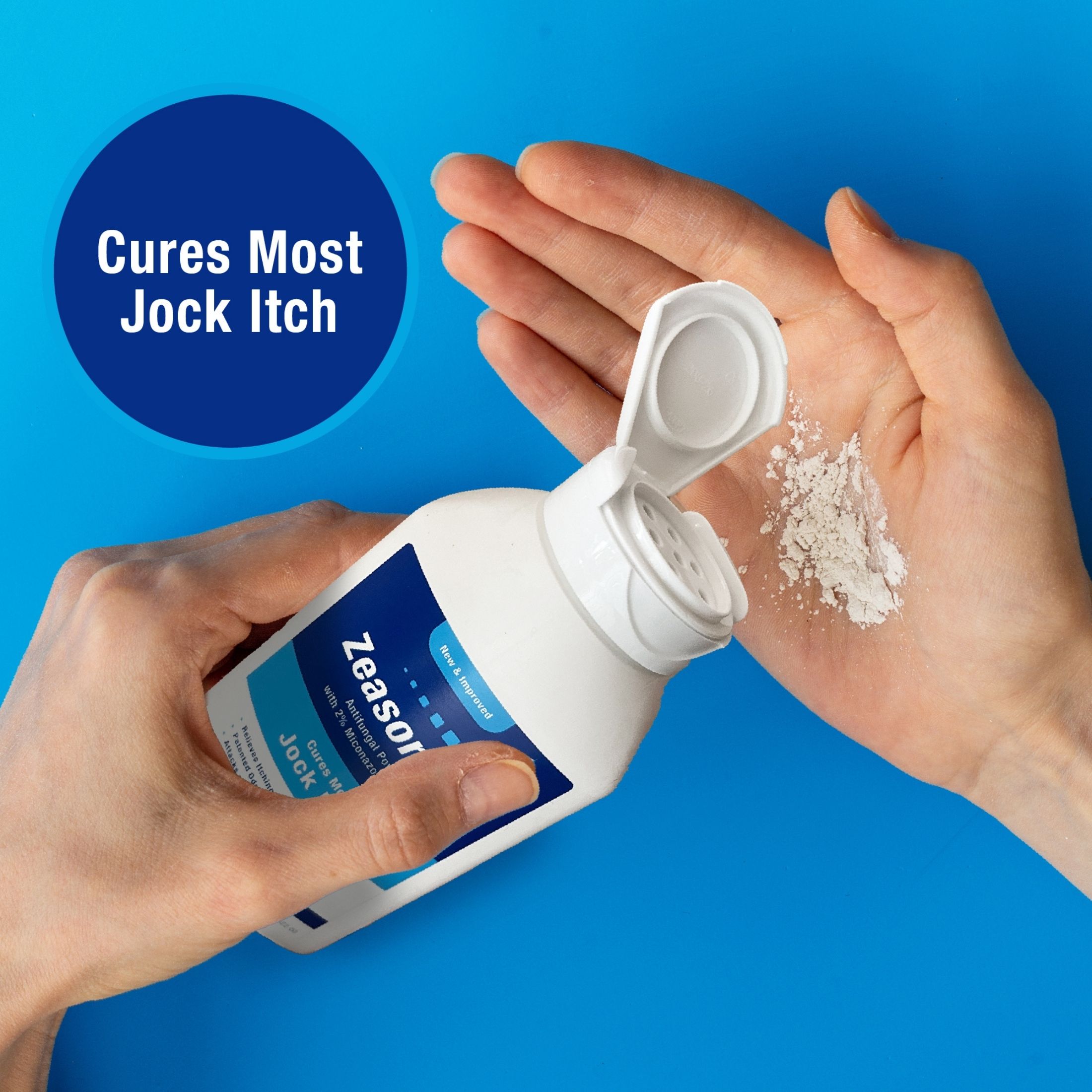 Zeasorb AF Antifungal Treatment Super Absorbent Powder - 2.5 Oz