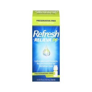 Refresh Relieva PF, Lubricant Eye Drops, 0.33 Fl Oz