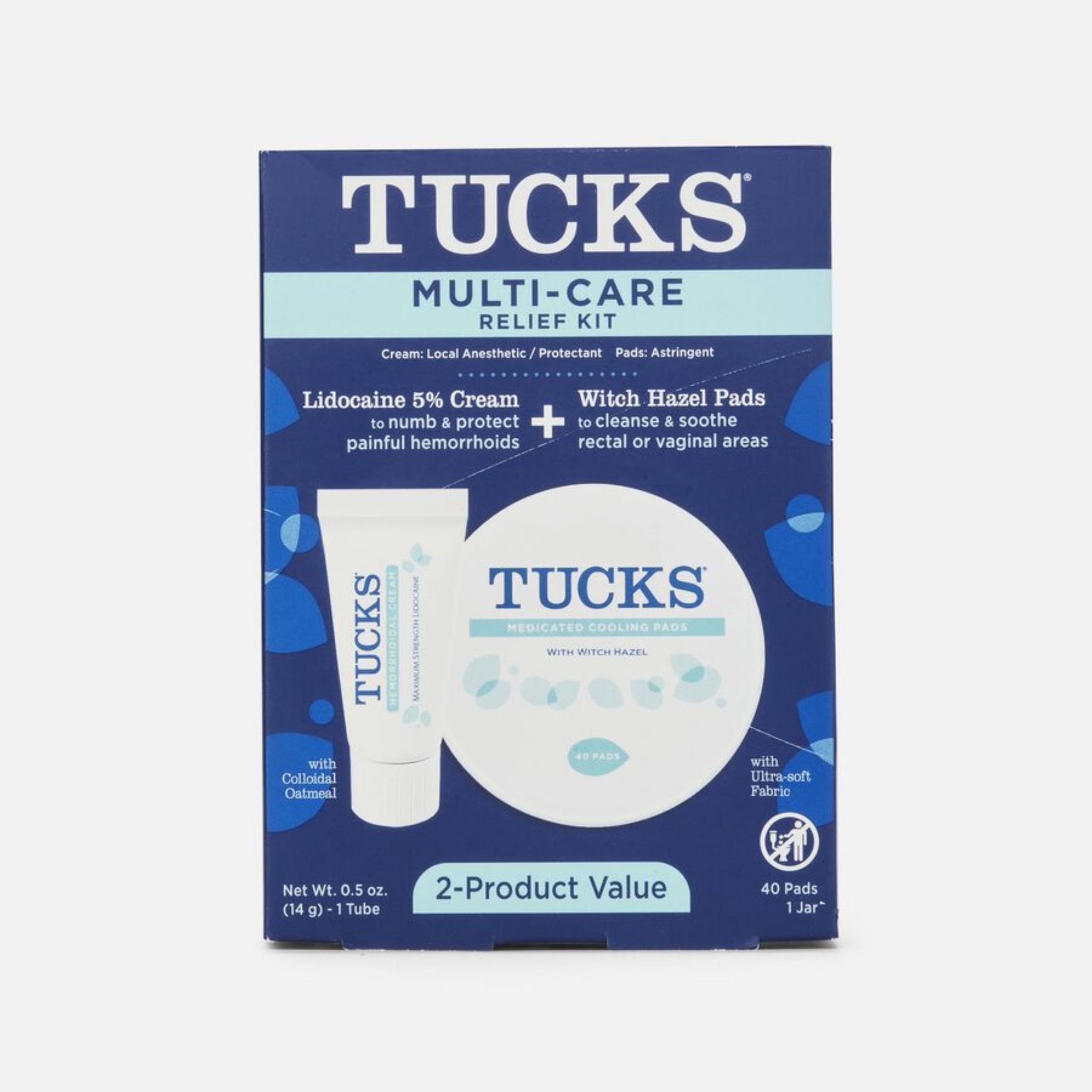 Tucks Multi-Care Hemorrhoid Relief Kit
