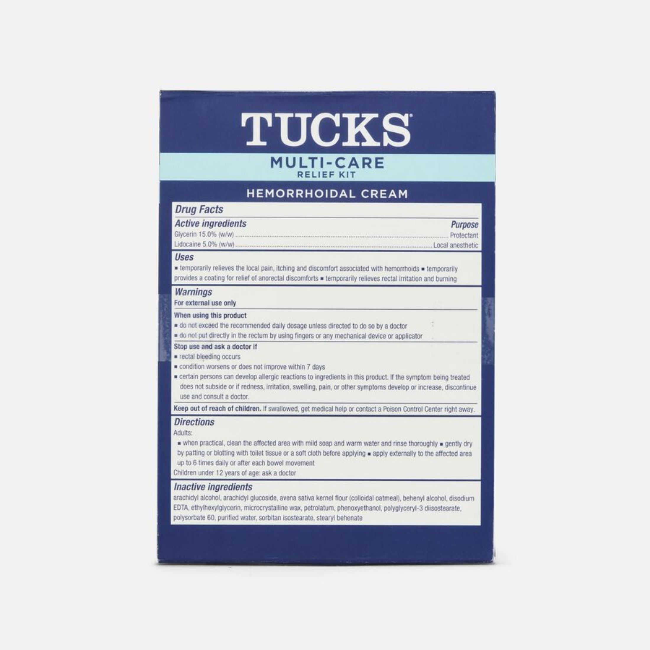 Tucks Multi-Care Hemorrhoid Relief Kit