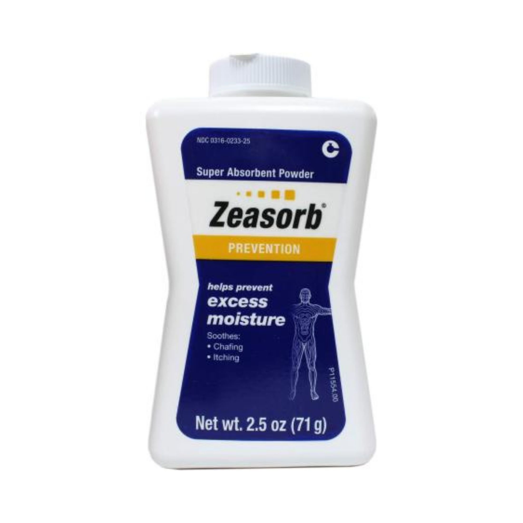 Zeasorb Prevention Powder 2.5 Oz