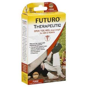 Futuro Open Toe/Open Heel Knee Length Stocking, Firm Compression