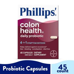 Phillips' Colon Health Probiotic Supplement Capsules, 45CT