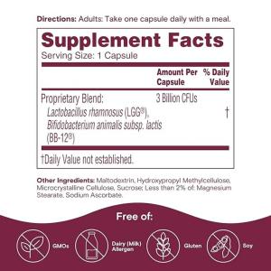 Phillips' Colon Health Capsules 4-in-1 Symptom Defense Daily Probiotic