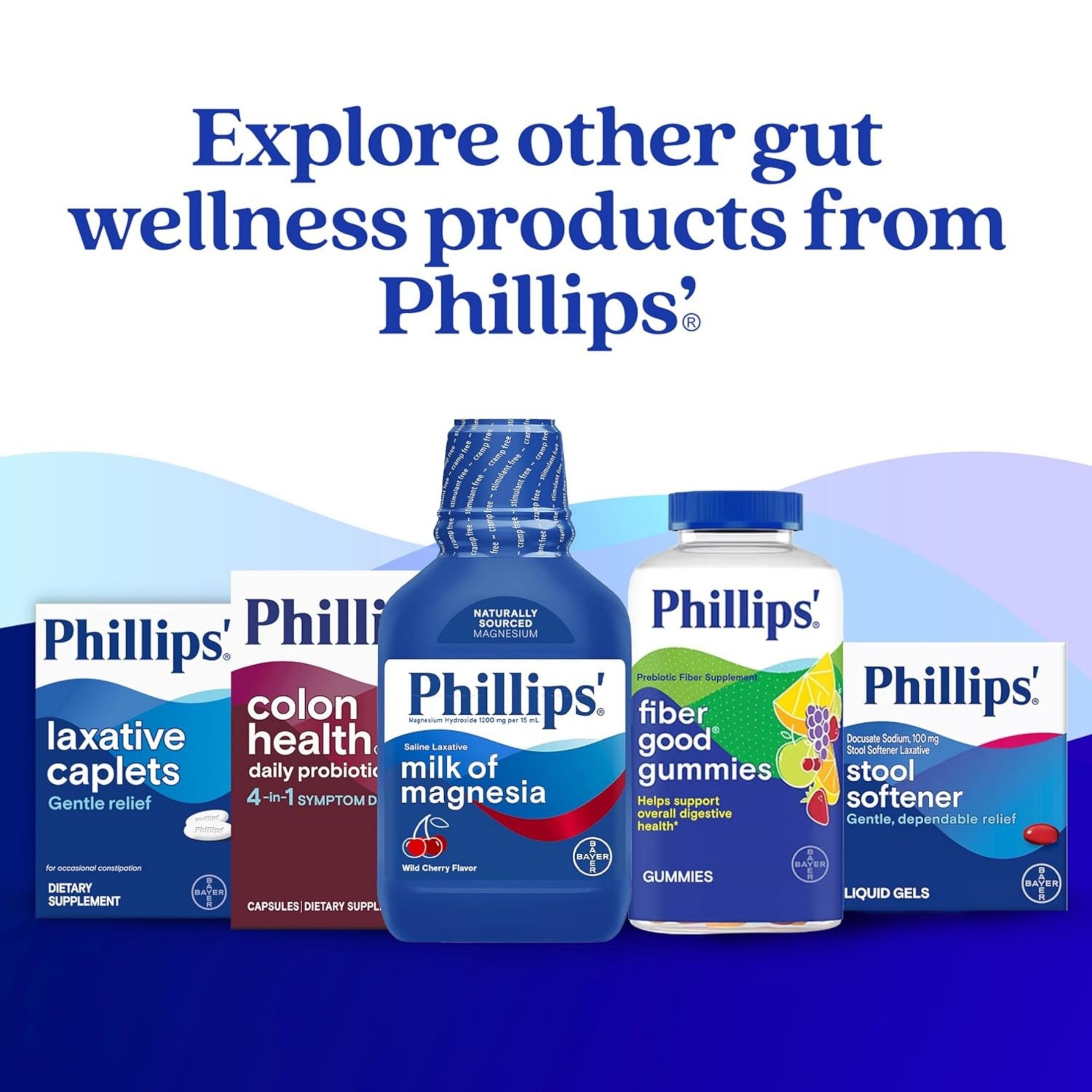 Phillips' Colon Health Capsules 4-in-1 Symptom Defense Daily Probiotic
