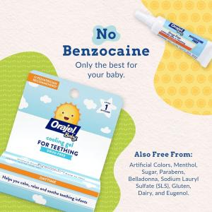 Orajel Baby Cooling Gel For Teething, Non Medicated