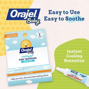 Orajel Baby Cooling Gel For Teething, Non Medicated