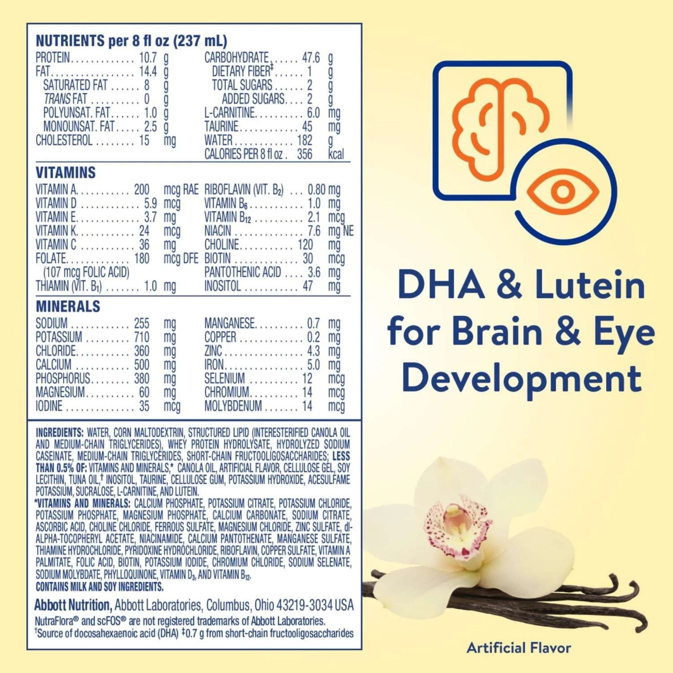 Abbott Nutrition PediaSure Peptide 1.5 Cal Vanilla Pediatric Oral Supplement, 8-ounce Bottle