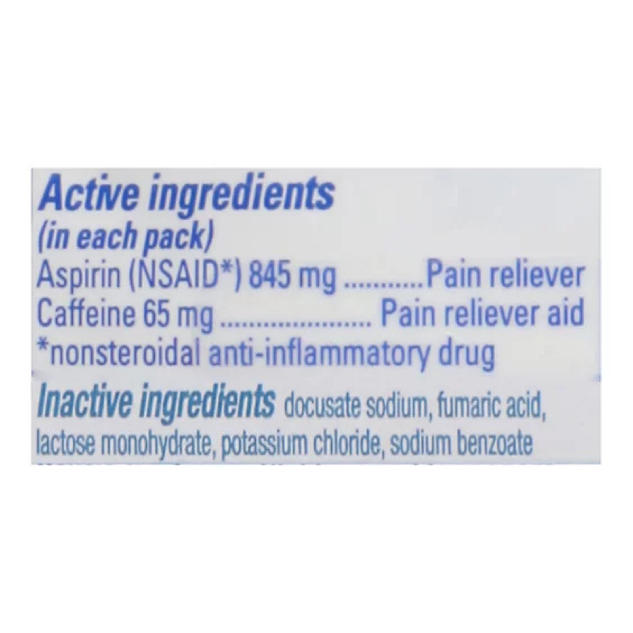 BC Headaches & Body Aches Fast Pain Relief Powder