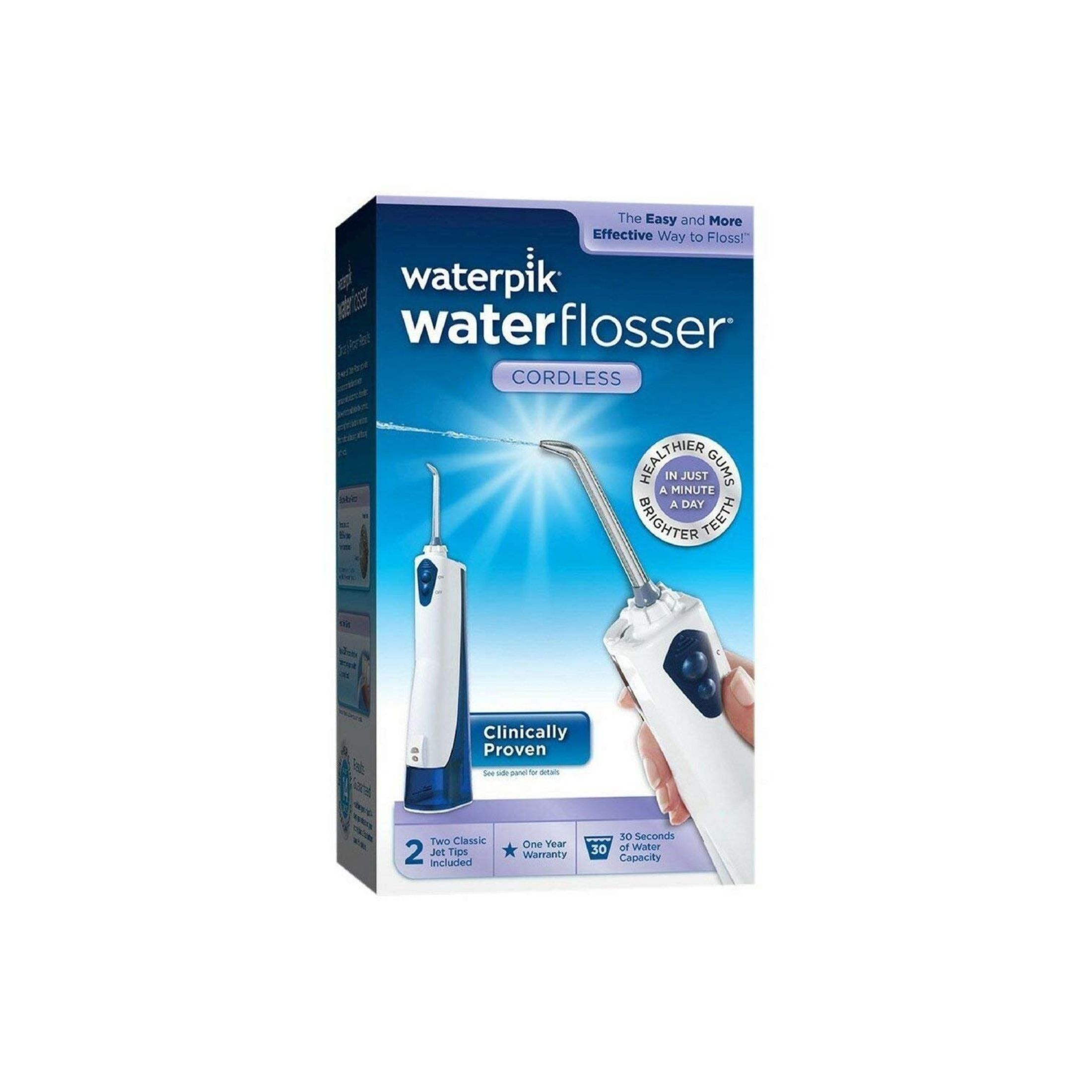 Waterpik Rechargeable Cordless Water Flosser - WP-360 - White