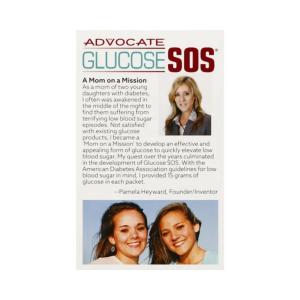 Advocate Glucose SOS Instant Dissolve Powder, Original Sweet & Tangy 3.3 Oz