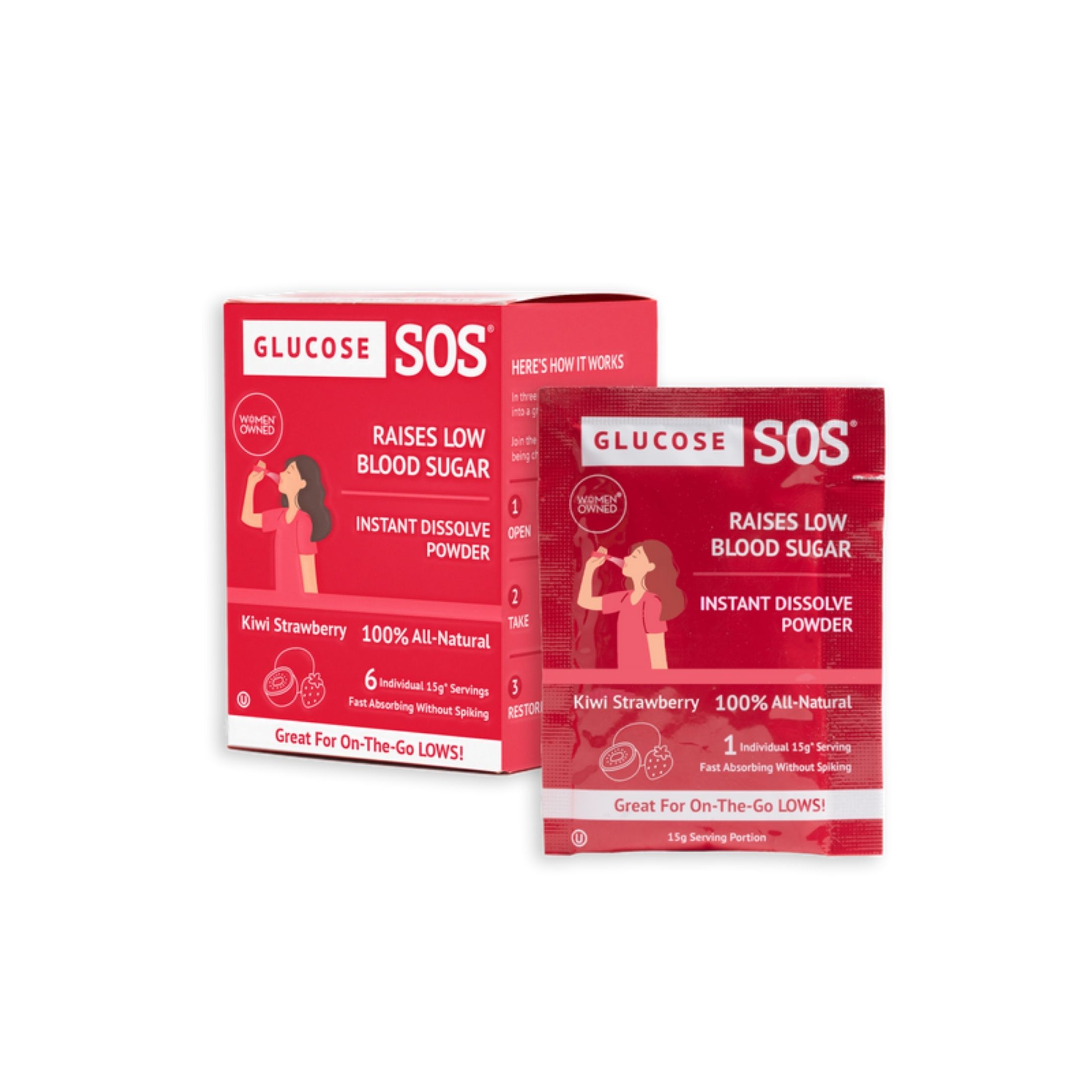 Advocate Glucose SOS - Kiwi Strawberry