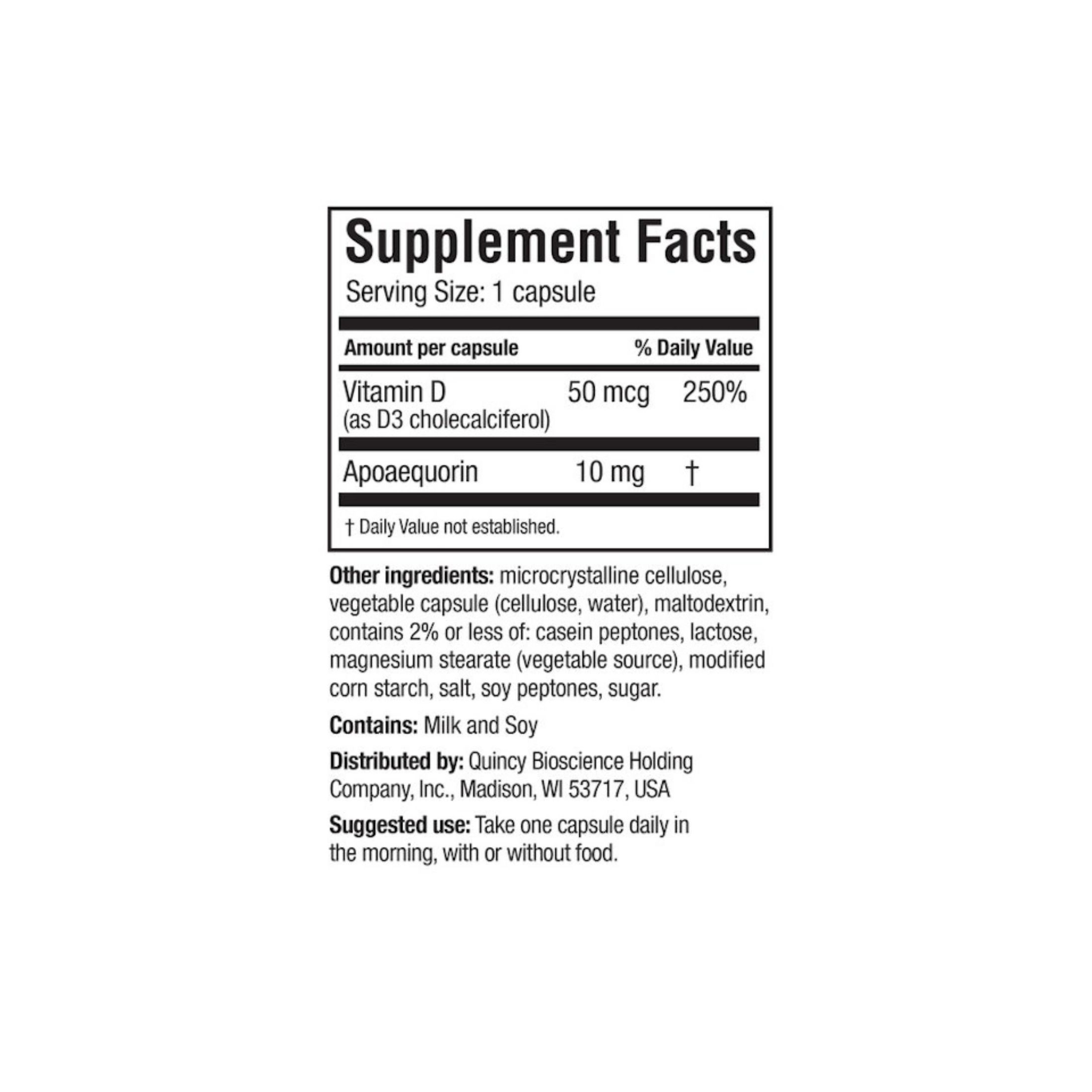 Prevagen Improves Memory, Regular Strength, Capsules