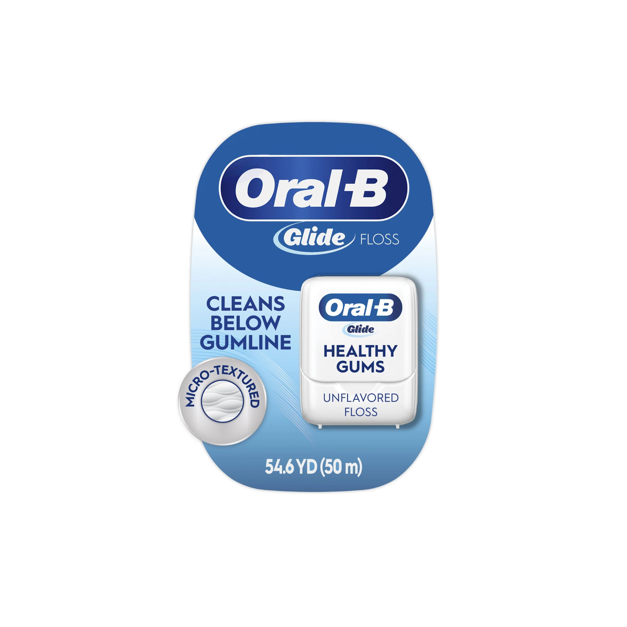 Oral-B Crest Glide Dental Floss, Unflavored - 50 Mtr