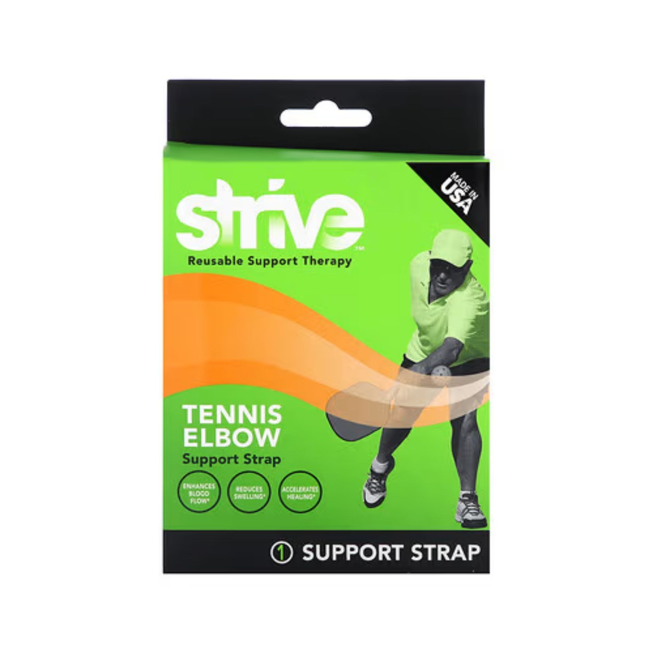 Strive Tennis Elbow Support Strap & Brace, Joint Pain Relief & Muscle Recovery