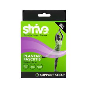 Strive Plantar Fasciitis Brace, Compression Therapy Support Strap For Muscle Rec