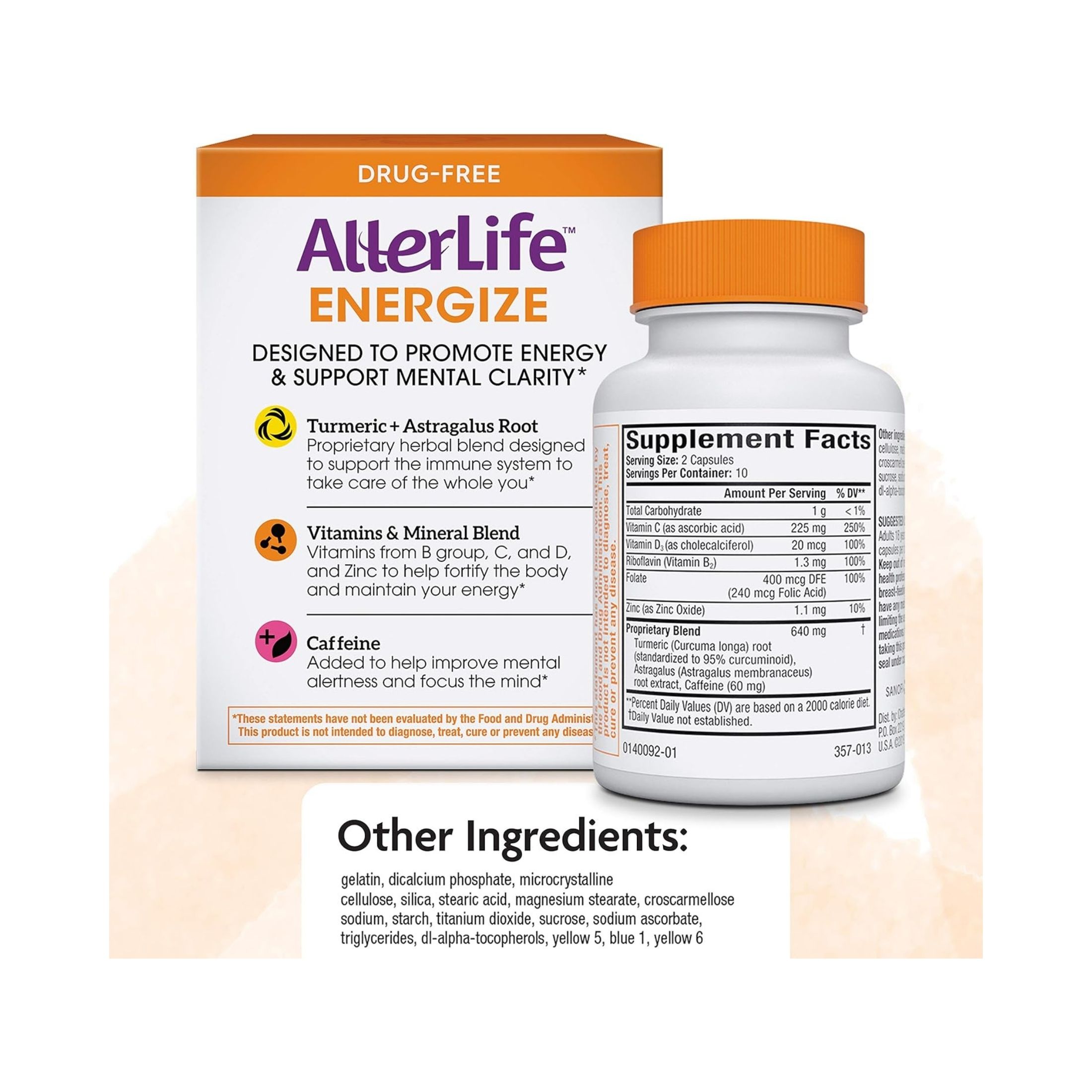 AllerLife Capsules +Caffeine Energize