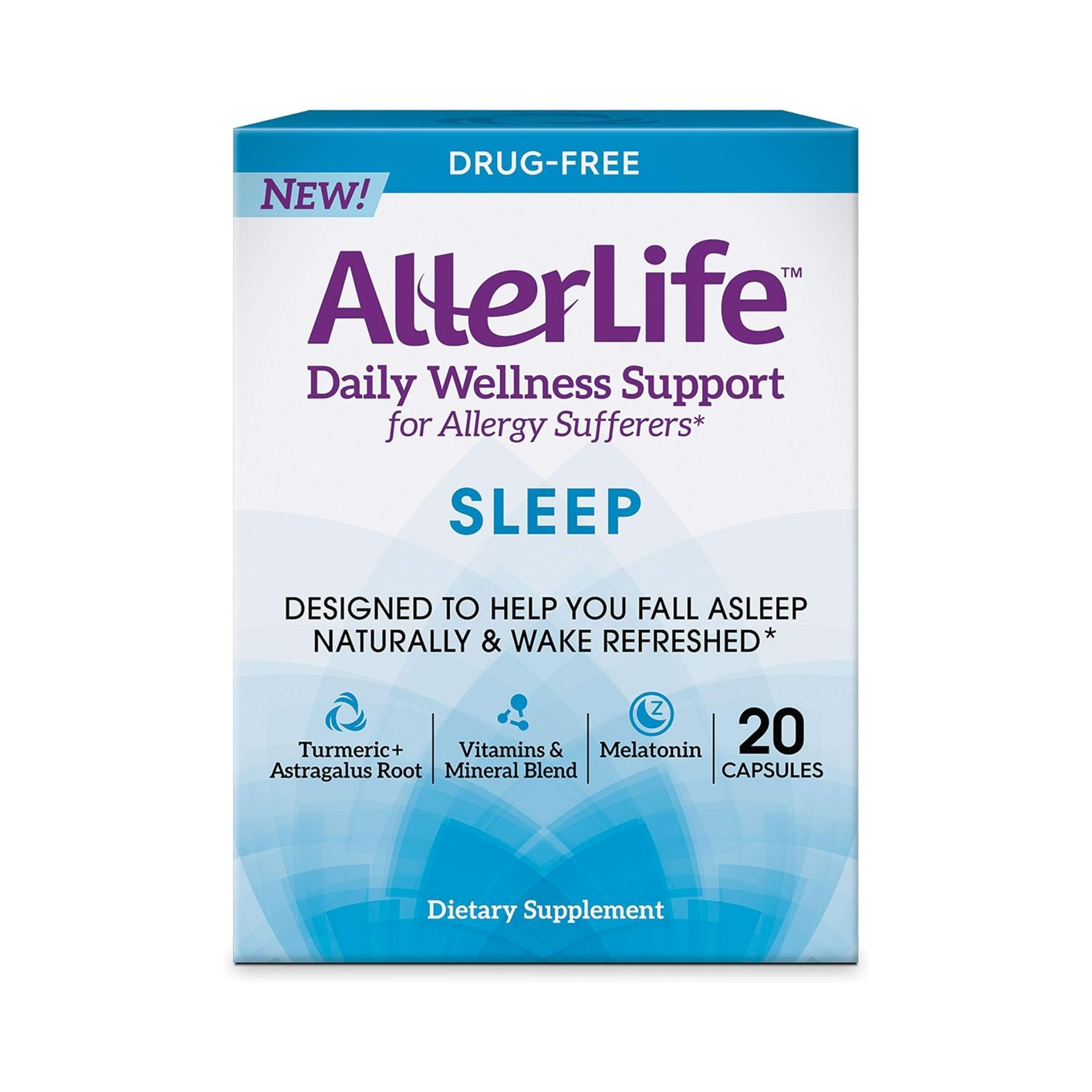 AllerLife Sleep Capsules, 20 Caps