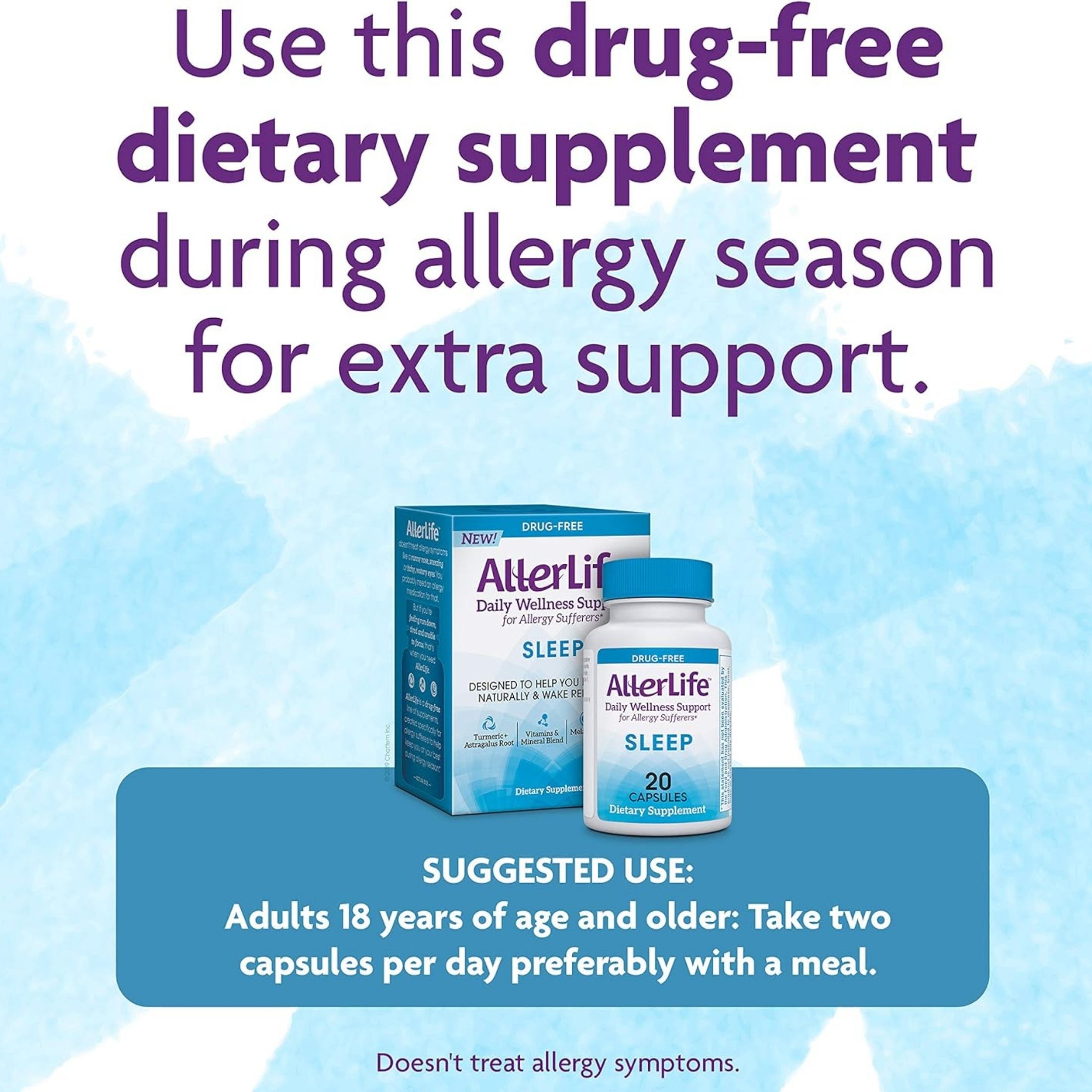 AllerLife Sleep Capsules, 20 Caps