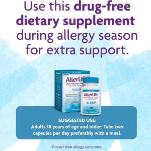 AllerLife Sleep Capsules, 20 Caps